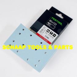 Schuurblad  80x133mm P180 Granat StickFix per 10 verpakt | 497130